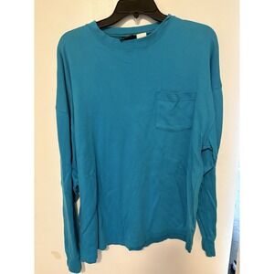 Vintage Eddie Bauer Long Sleeve Pocket T-shirt Size L